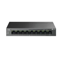 TP-Link LiteWave LS109P hálózati kapcsoló Beállítást nem igénylő (unmanaged) Fast Ethernet (10/100) Ethernet-áramellátás (PoE) támogatása Fekete