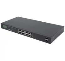 Intellinet 561259 hálózati kapcsoló Beállítást nem igénylő (unmanaged) Gigabit Ethernet (10/100/1000) Ethernet-áramellátás (PoE) támogatása Fekete