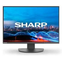 Sharp 60006210 DD-EA241W Black 24" LCD monitor WUXGA (1920x1200) DP HDMI 150 mm height adjustable