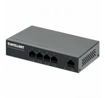 Intellinet 561792 hálózati kapcsoló Gigabit Ethernet (10/100/1000) Ethernet-áramellátás (PoE) támogatása Fekete