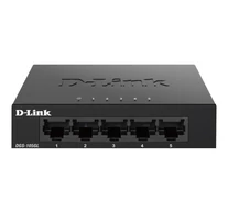 D-Link DGS-105GL/E hálózati kapcsoló Beállítást nem igénylő (unmanaged) Gigabit Ethernet (10/100/1000) Fekete