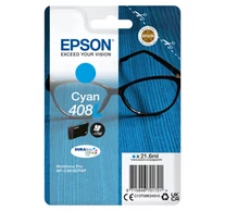 Epson 408L DURABrite Ultra tintapatron 1 db Eredeti Nagy (XL) kapacitású Cián