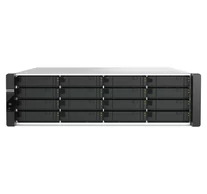 QNAP ES1686dc R2 NAS Rack (3U) Intel® Xeon® D D-2142IT 48 GB DDR4 0 TB QNAP QES Fekete, Szürke