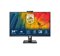 Philips 5000 series 24B1U5301H/00 számítógép monitor 60,5 cm (23.8") 1920 x 1080 pixelek Full HD LCD Fekete