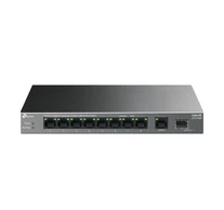 TP-Link LiteWave LS1210GP hálózati kapcsoló Beállítást nem igénylő (unmanaged) Gigabit Ethernet (10/100/1000) Ethernet-áramellátás (PoE) támogatása Fekete