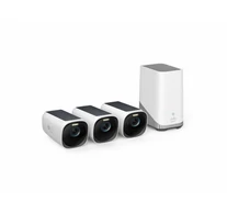 Eufy eufyCam S330 (eufyCam 3) 3-Cam Kit Doboz IP biztonsági kamera Szabadtéri 3840 x 2160 pixelek Fali