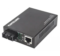 Intellinet 508209 hálózati média konverter 1000 Mbit/s 1310 nm Single-mode Fekete
