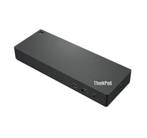 Lenovo 40B00300IT dokkoló állomás és port replikátor Vezetékes Thunderbolt 4 Fekete, Vörös