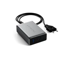 Satechi USB-C PD GaN Charger 100W, 2x USB-C, 1x US