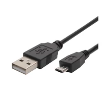 Home USB A/MICRO-1 töltőkábel, 1m, 1A, adatkábel