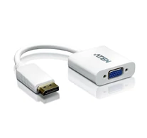 ATEN VC925-AT video átalakító kábel DisplayPort VGA (D-Sub) Fehér