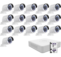 16 infrakamerás HIKVISION HDTVI