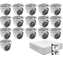 16 dome infrakamerás HIKVISION HDTVI
