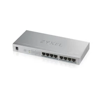 Zyxel GS1008HP Beállítást nem igénylő (unmanaged) Gigabit Ethernet (10/100/1000) Ethernet-áramellátás (PoE) támogatása Szürke