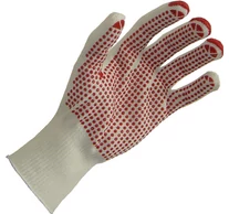 Kopásálló PVC pontozott kesztyű 11/XXL 10 pár