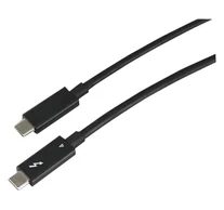 Lenovo 4Z51A40455 Thunderbolt kábel 2 M 40 Gbit/s Fekete