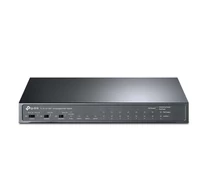 TP-Link TL-SL1311MP hálózati kapcsoló Beállítást nem igénylő (unmanaged) Fast Ethernet (10/100) Ethernet-áramellátás (PoE) támogatása Fekete