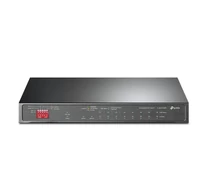 TP-Link TL-SG1210MP hálózati kapcsoló Beállítást nem igénylő (unmanaged) Gigabit Ethernet (10/100/1000) Ethernet-áramellátás (PoE) támogatása Fekete