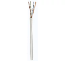Network Bulk Cat6 Cable - 23 AWG - Solid Wire - Grey - 305m - U/UTP - Box - 305 m - Cat6 - U/UTP (UTP)