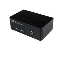 StarTech.com SV231DPDDUA KVM kapcsoló Fekete