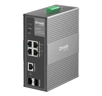 TP-Link IES206GPP hálózati kapcsoló Vezérelt Gigabit Ethernet (10/100/1000) Ethernet-áramellátás (PoE) támogatása Fekete