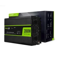 Green Cell INV11 power adapter/inverter Auto 2000 W Black