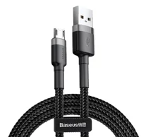 Baseus Cafule 1,5A 2 m-es USB-Micro USB kábel (szürke-fekete)