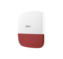 Dahua ARA13-W2(868)(Red) Vezeték nélküli kültéri sziréna, IP65, 110dB, Akkumulátor/12VDC, Felhőfrissítés