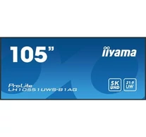 IIYAMA LH10551UWS-B1AG 105inch UW 5120x2160 UW5K IPS panel 1x HDMI UHD DisplayPort and USB-C UW5K