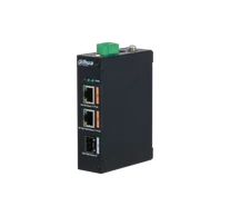 Dahua PFS3103-1GT1ET-60-V2 3-portos nemkezelhető ipari asztali switch 2 PoE porttal