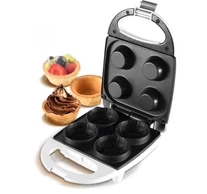 Home HG GK 04 gofrikehelysütő, teljesítmény 520 W, tapadásmentes sütőfelület, piros jelzőfény