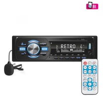 SAL VB 4000 autórádió és multimédiás lejátszó, 4 x 45 W, 4 x RCA aljzat, BT, FM RDS, MP3, WMA, USB, SD, AUX