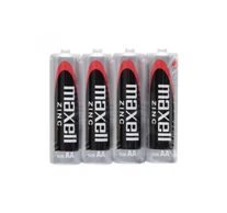 Maxell R6 AA elem, féltartós, ceruza, 1,5V, 4 db/csomag