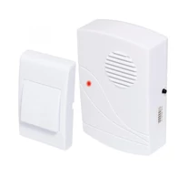 HOME DB 0600DC vezeték nélküli csengő, max. 60 m hatótáv, 32 dallam, LED fényjelzés, elemes tápellátás