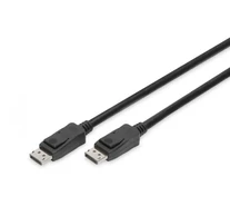 Digitus AK-340106-050-S DisplayPort kábel 5 M Fekete