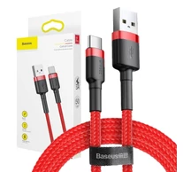 Baseus Cafule USB-USB-C kábel, 2A, 3m (piros)
