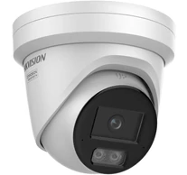 Hikvision DS-2CD2347G3-LIS2UY/SL 2.8mm PL 4 MP Okos Hibrid Fény ColorVu Fix Turret Hálózati Kamera (csak lengyel felület)