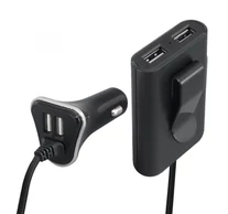 SAL SAU 96 nagy teljesítményű autós USB gyorstöltő, 48 W, 4 USB port, 4 x 2,4 A