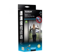 Silverline IN 22455 szúnyogháló ajtóra, sűrű szövésű antracitszürke 2db