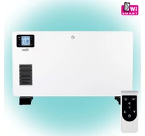 Home FK 350 WIFI szabadon álló SMART konvektor fűtőtest, 1000W/1300W/2300W, távirányító, fagyőr funkció, fehér
