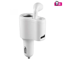SAL SABT 31 fülhallgató autós töltővel, 3 in 1, monó headset, 3,1 A gyorstöltő, ~2 óra üzemidő