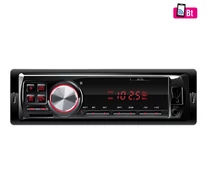 SAL VBT 1100/RD smart autórádió, 4 x 45 W, 4 RCA, FM, BT, USB, SD, AUX, kék LED kijelző és gombok, Android/iOS App