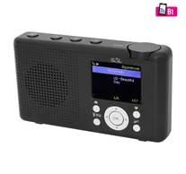 SAL INR 3000 internetrádió, 4 in 1, 2 W hangszóró, világrádió, FM RDS, BT, Média Center hálózati zenetár, EQ
