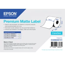 Epson C33S045741 nyomtató címke Öntapadós nyomtatócimke