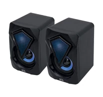SAL PCS 230 multimédia hangszórópár, 2x3 W, RGB LED effekt, AUX, BT, USB tápkábel