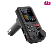 SAL FMBT HIFI autós kihangosító és töltő, dupla USB töltő, QC3.0, feszültségmérő, MicroSD, AUX, D/A és földhurok zajszűrő