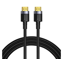 Baseus Cafule HDMI 2.0 kábel, 4K, 3D, 3 m (fekete-szürke)