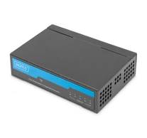 Nem kezelt 5-portos Gigabit Ethernet 10/100/1000 Mini Fém Doboz switch