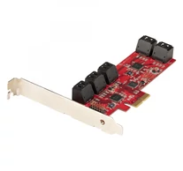 StarTech.com 10P6G-PCIE-SATA-CARD csatlakozókártya/illesztő Belső