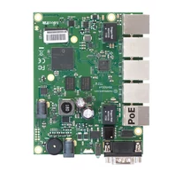 Mikrotik RB450Gx4 vezetékes router Gigabit Ethernet Zöld
